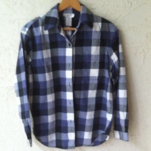 Jones New York Flannel Shirt Great Condition